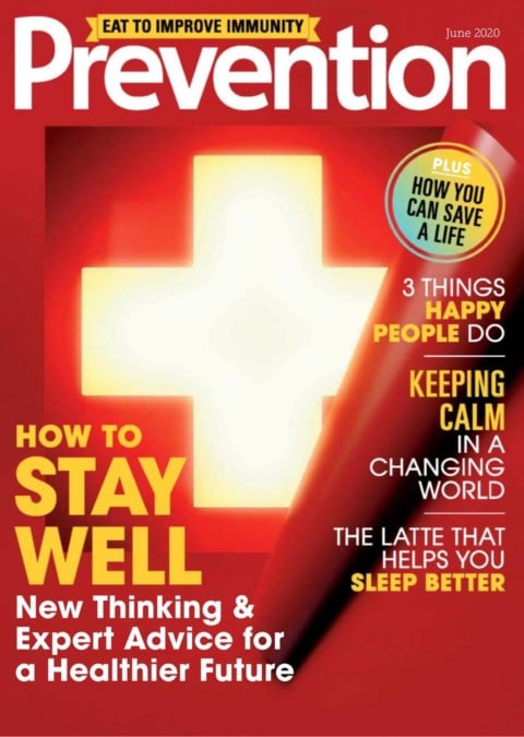 Cover of Prevention Magazine June 2020