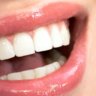 Smiling person with white teeth