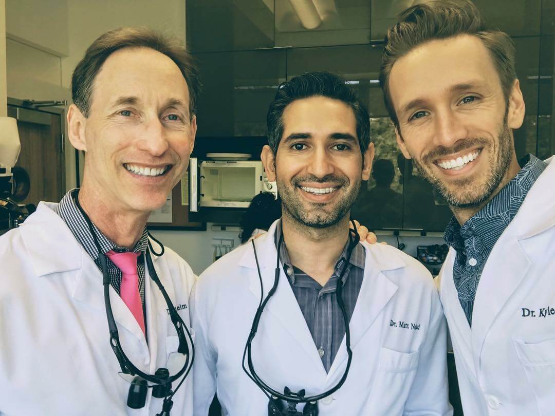 Dr. Matt Nejad, Dr. Kyle Stanley and Dr. Mark Helm
