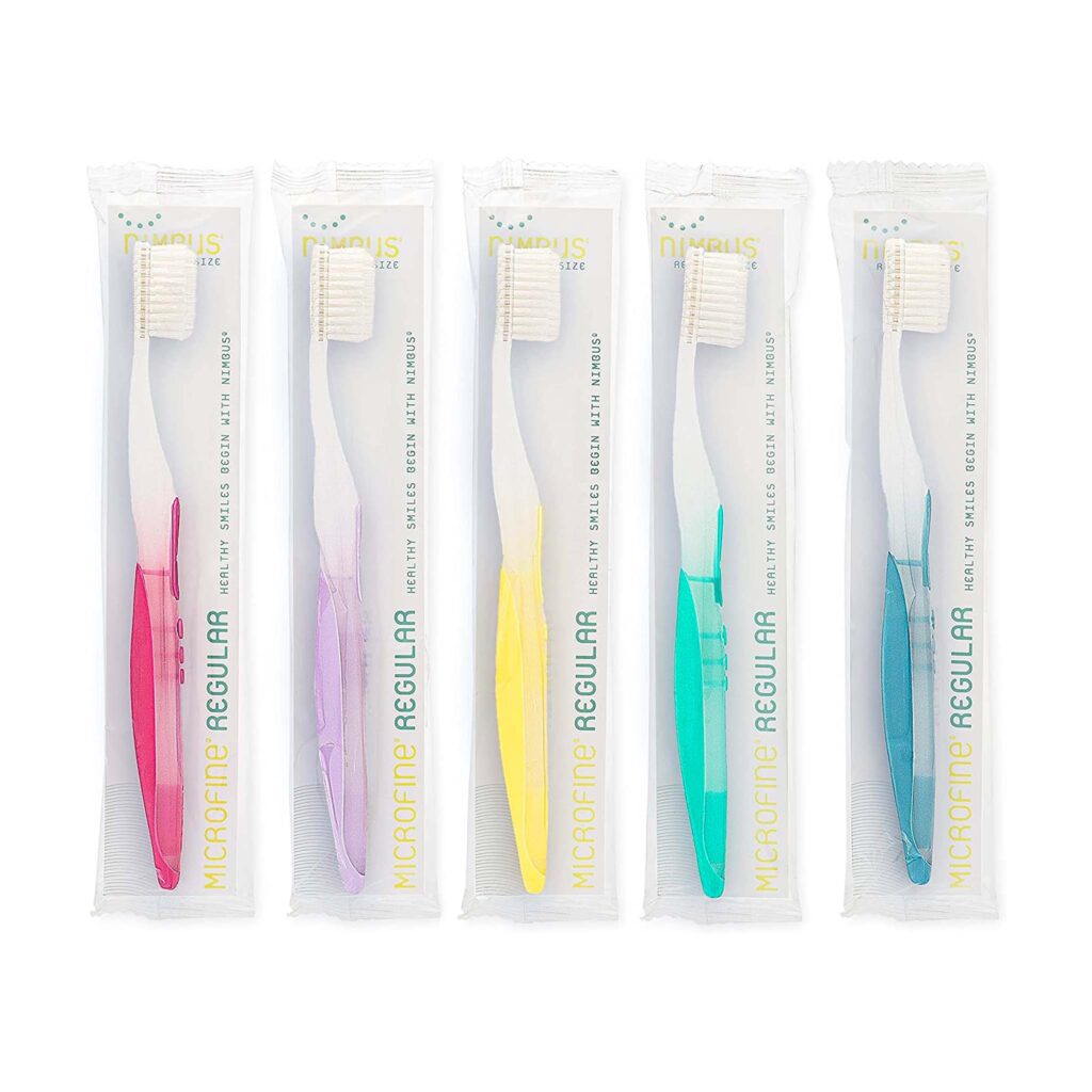 Nimbus Microfine toothbrush in all colors.