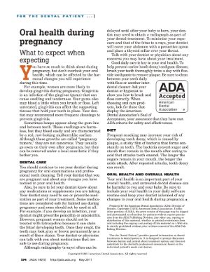 Oral Health During Pregnancy - What to expect when expecting - thumbnail